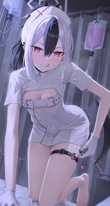 看病(?)してくれるカヨコ#ブルアカ #BlueArchive 