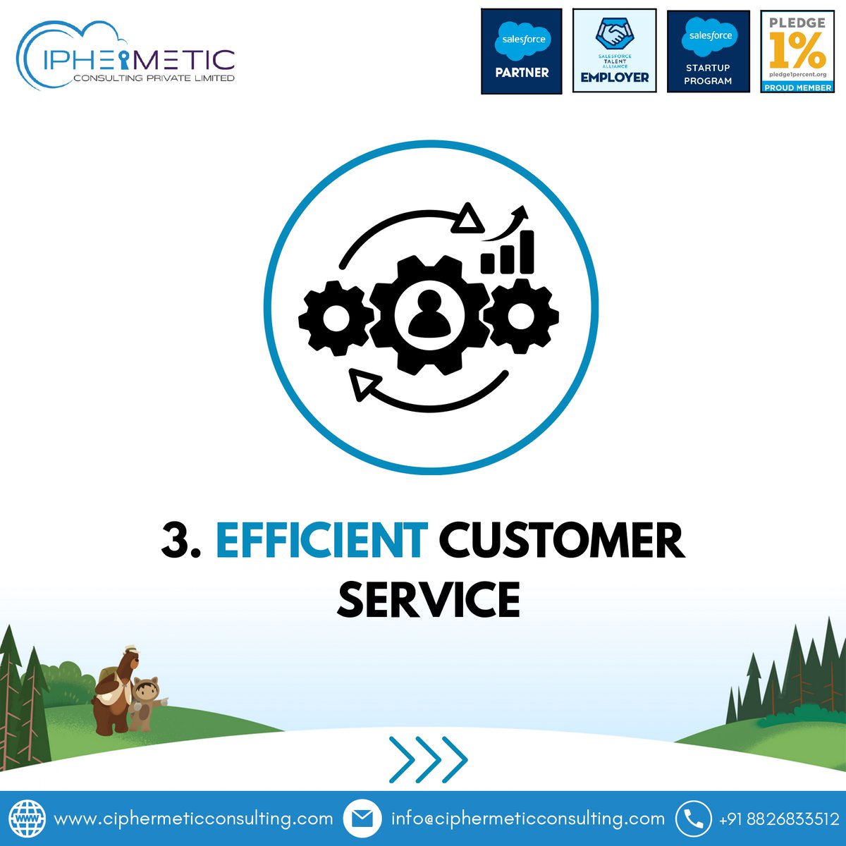 ciphermetic's tweet photo. 4 Key Benefits of Using Salesforce Industries (Vlocity) Communications Cloud 🚀Enhance efficiency, boost client satisfaction, personalize service journeys, and make data-driven decisions. Transform your communications business today!#Salesforce #Vlocity #CommunicationsCloud. https://t.co/1AQbPENISg