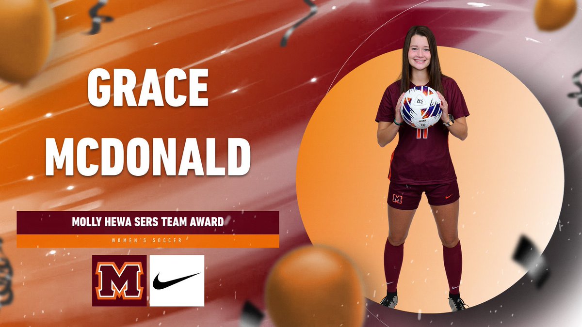 Congratulations to <a href="/gracemcdonald_/">Grace McDonald</a> for being selected as the 2024-25 Molly Hewa Sers Team Award recipient.