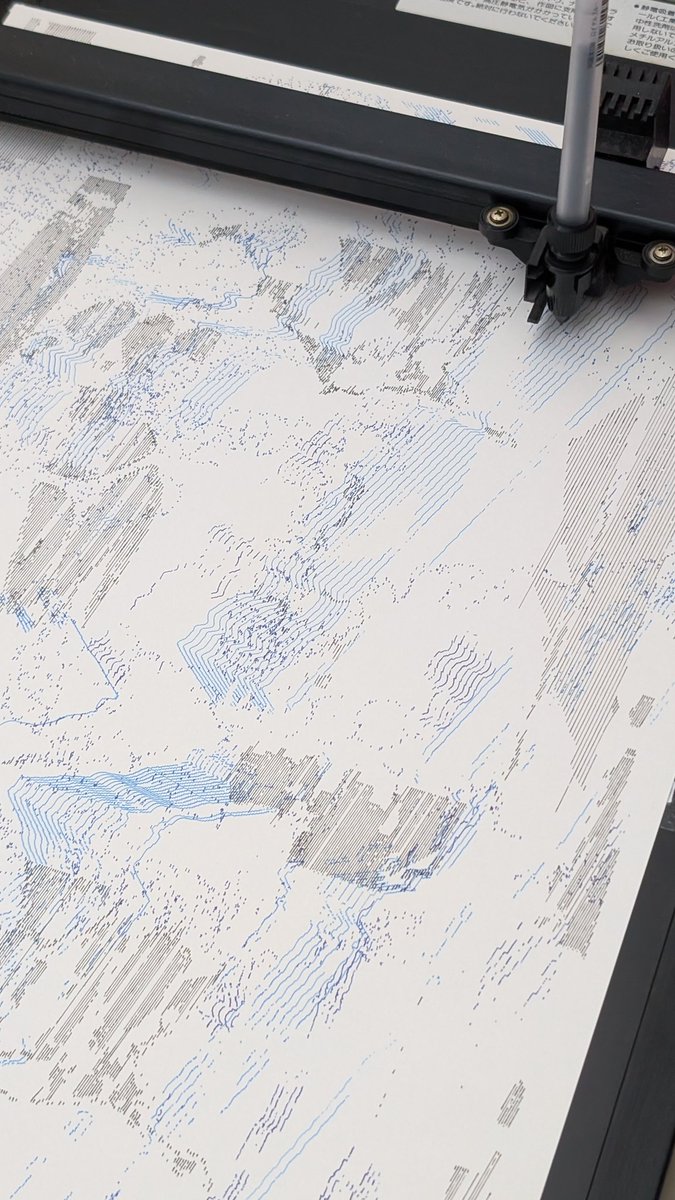 shojironakaoka's tweet image. #penplotter #plottertwitter #processing