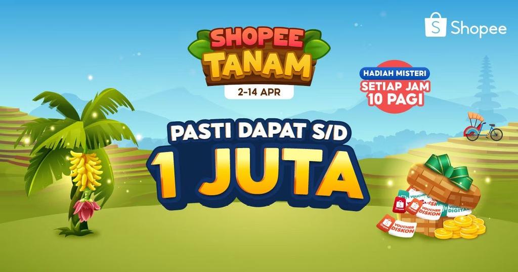 bakpaostrawbery's tweet photo. #shopeetanam Pasti Dapat s/d 1JT dan Panen Hadiah Misteri Setiap Jam 10 Pagi. #TanamSekarang! https://t.co/gAhO3vMqDM https://t.co/NjGjMo6p24