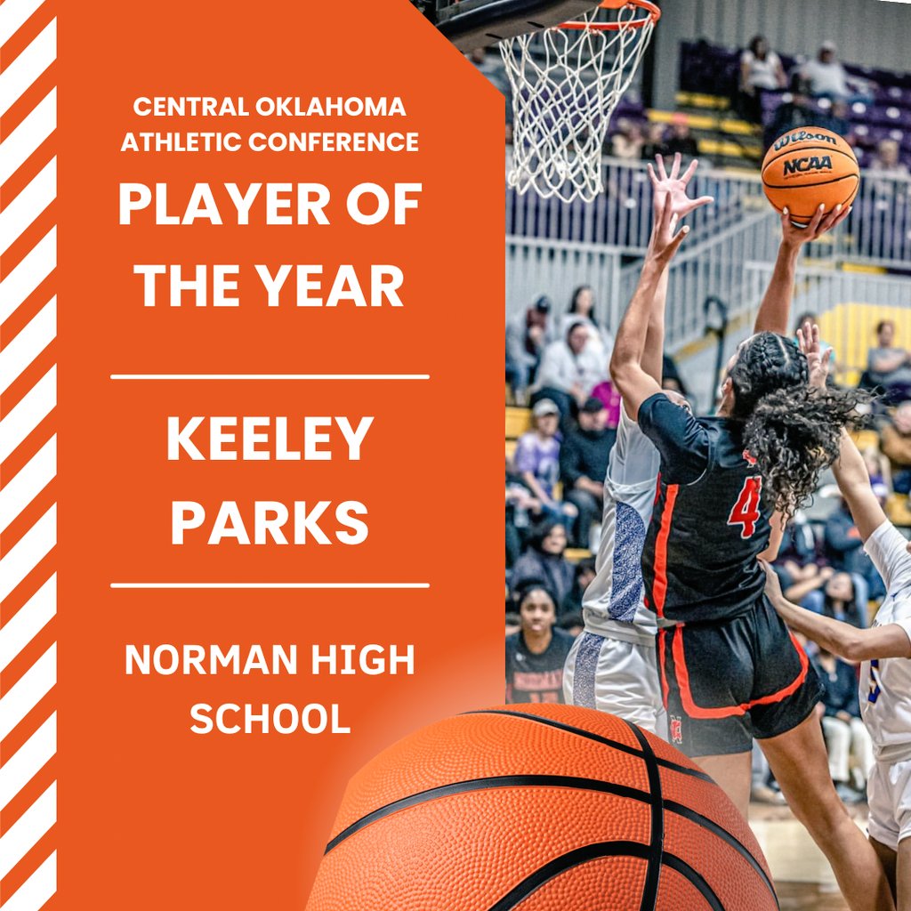 🗣 CONGRATULATIONS <a href="/KeeleyParks04/">Keeley Parks</a>‼️COAC PLAYER OF THE YEAR!! 👏🧡🖤🐯