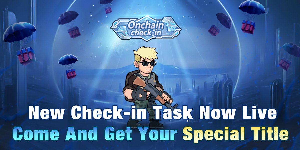 📣Attention all Bombers!📣
Our brand new Daily Check-in Event is LIVE!

Take your Free Title - t.me/catizenbot/bom…

Daily Check-in Rewards: 
Earn 100 Airdrop Boxes and 2000 $Bombie EVERY DAY! 🔥 
First Check-in Bonus: 
Unlock the EXCLUSIVE title [Onchain check-in]! 🪙

⏰ The