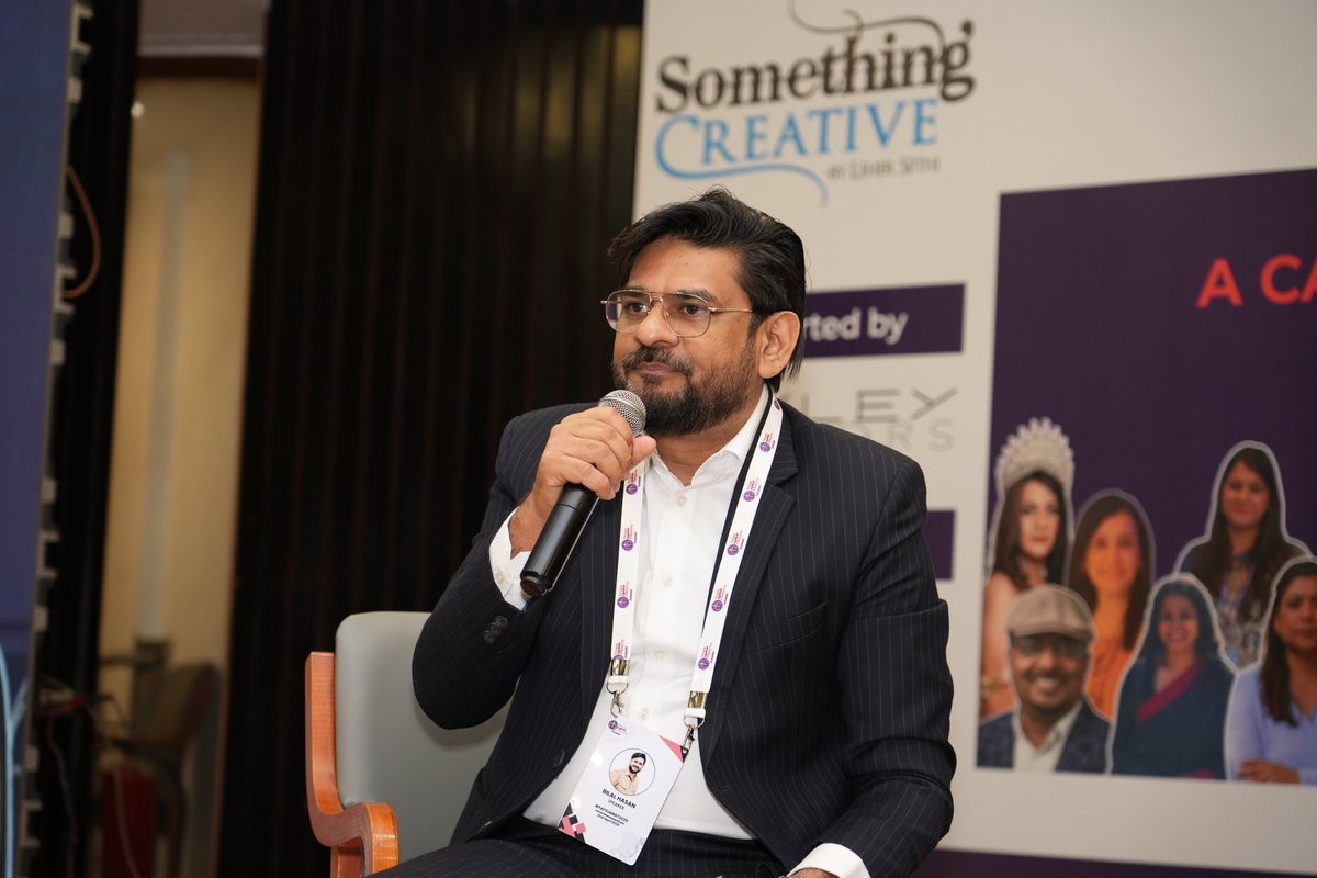 thepapsummit's tweet photo. Thank you, Bilal Hasan, for moderating the session "DIVERSITY IN THE WORKPLACE" at the People Against Patriarchy Summit 2025. Hope to see you at our future events!  #PAPSummit2025 #WorkplaceDiversity #EqualPayForEqualWork https://t.co/XNLrQus8eL