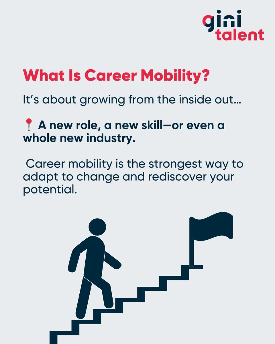 GiniTalent's tweet photo. Feeling Stuck in Your Career? The Future Belongs to the Flexible!
Staying in the same job for years is no longer the ultimate goal.
Today’s top professionals are those who can move freely between roles, skills, and even industries.
https://t.co/hrFmSfkOpr https://t.co/z0MhLUGljj