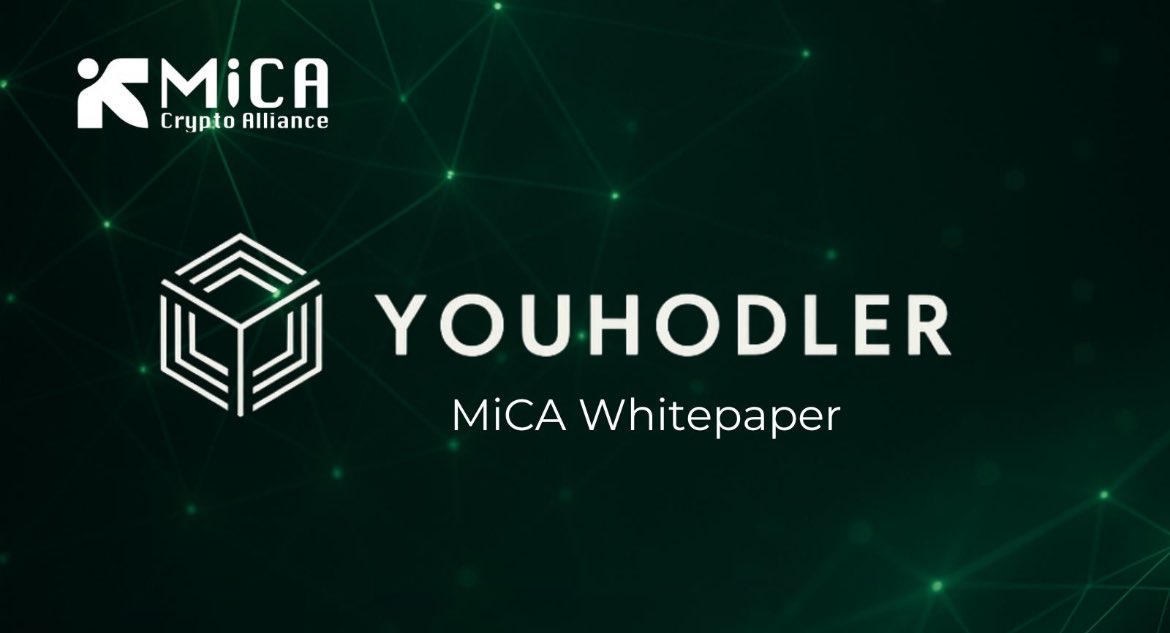 Hodlers, our YHDL MiCA White Paper is here! 📄

We are proud to be working tirelessly in order to bring YHDL at the forefront of crypto compliance under the  MiCA framework🔥

We are incredibly proud of the work done by our team, and the <a href="/MiCA_Alliance/">MiCA Crypto Alliance</a> to get this done. Truly