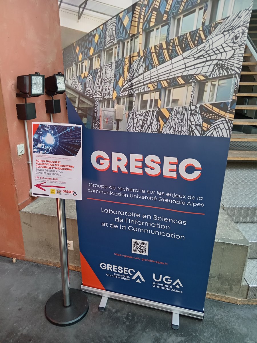 #Colloque international: Action publique et numérisation des industries culturelles et médiatiques : enjeux de régulation dans les territoires, 3-4/4/25. J’ai présenté une communication autour des enjeux de la régulation des médias et de la diversité culturelle au #Cameroun. #LCF