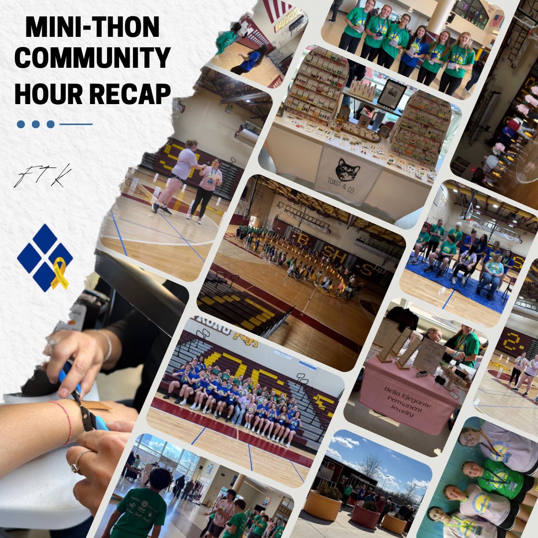 Community hour recap!!! 🎗️🎗️💠💠 Thank you for all of our food trucks and vendors who made this possible 🫶🏼🫶🏼🫶🏼