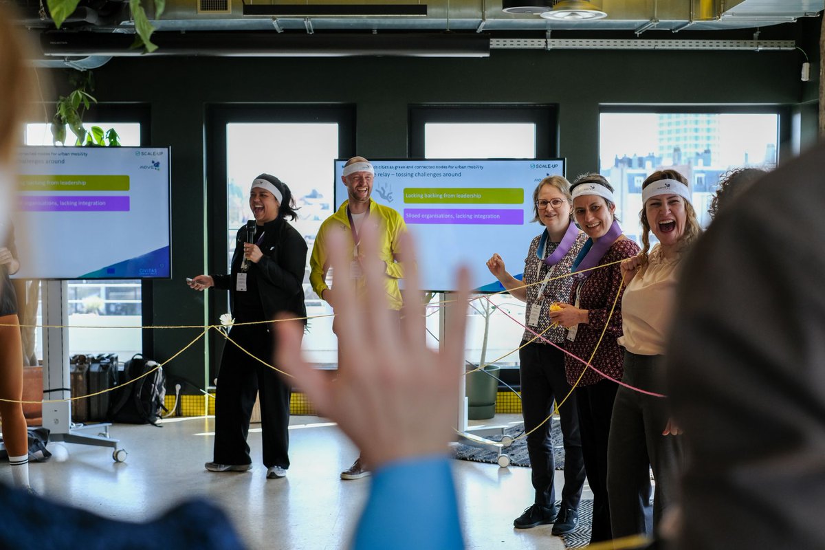 cinea_eu's tweet image. 🙌Congrats #EU @move21eu & @ScaleUpProject on an excellent final event.
Great to see how collaboration is advancing sustainable urban mobility.
Fascinating takeaways from pilot & replication activities in cities across the EU
Stay tuned scale-up-project.eu/news/final-eve…
#H2020transport