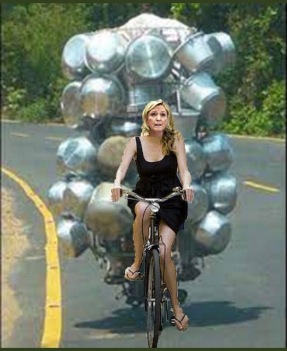 Marine #Lepen en campagne