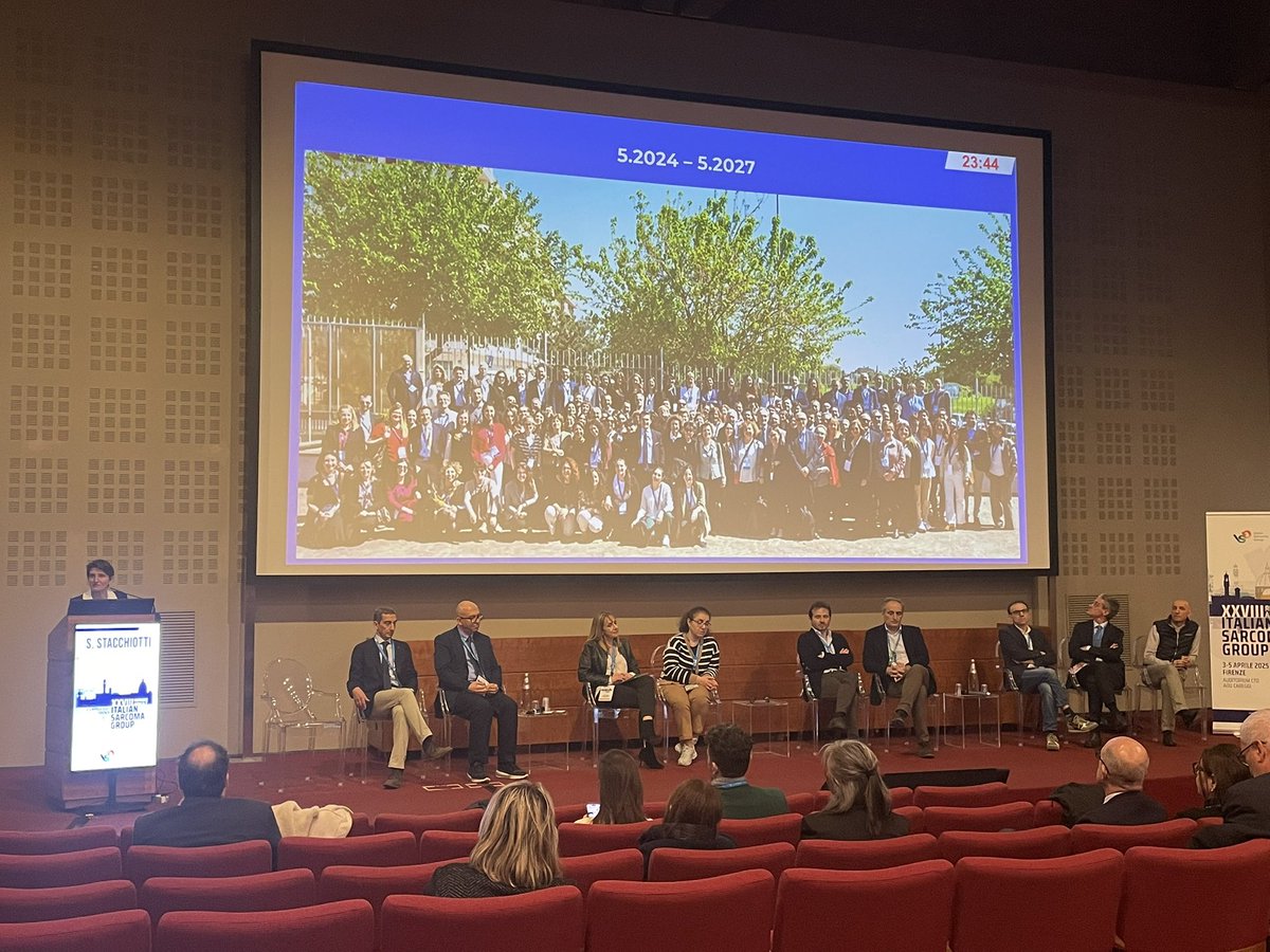 Dario Callegaro (@dcallemd) on Twitter photo 🚀 The <a href="/ItaSarcomaGroup/">Italian Sarcoma Group</a> Annual Meeting kicks off in beautiful #Florence! <a href="/SilviaStacchia/">Silvia Stacchiotti</a> leading a multidisciplinary, tight-knit community driving progress in #sarcoma care. #liposarcoma #leiomyosarcoma #osteosarcoma 🚀 The <a href="/ItaSarcomaGroup/">Italian Sarcoma Group</a> Annual Meeting kicks off in beautiful #Florence! <a href="/SilviaStacchia/">Silvia Stacchiotti</a> leading a multidisciplinary, tight-knit community driving progress in #sarcoma care. #liposarcoma #leiomyosarcoma #osteosarcoma