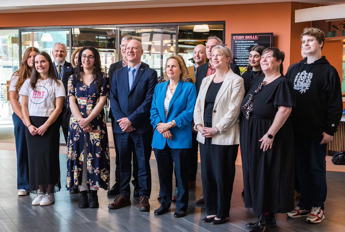 Shona Robison MSP (Dundee City East Constituency) (@shonarobisonmsp) on Twitter photo ๐ It was an honour to officially open <a href="/AbertayUni/">Abertay University</a>โs revamped library along with <a href="/JoeFitzSNP/">Joe FitzPatrick MSP</a>.
๐ชด The ground floor has been transformed into a vibrant hangout and collaborative working space for students โ and itโs also the new home of <a href="/AbertaySA/">Abertay University Students' Association</a>. ๐ It was an honour to officially open <a href="/AbertayUni/">Abertay University</a>โs revamped library along with <a href="/JoeFitzSNP/">Joe FitzPatrick MSP</a>.
๐ชด The ground floor has been transformed into a vibrant hangout and collaborative working space for students โ and itโs also the new home of <a href="/AbertaySA/">Abertay University Students' Association</a>.