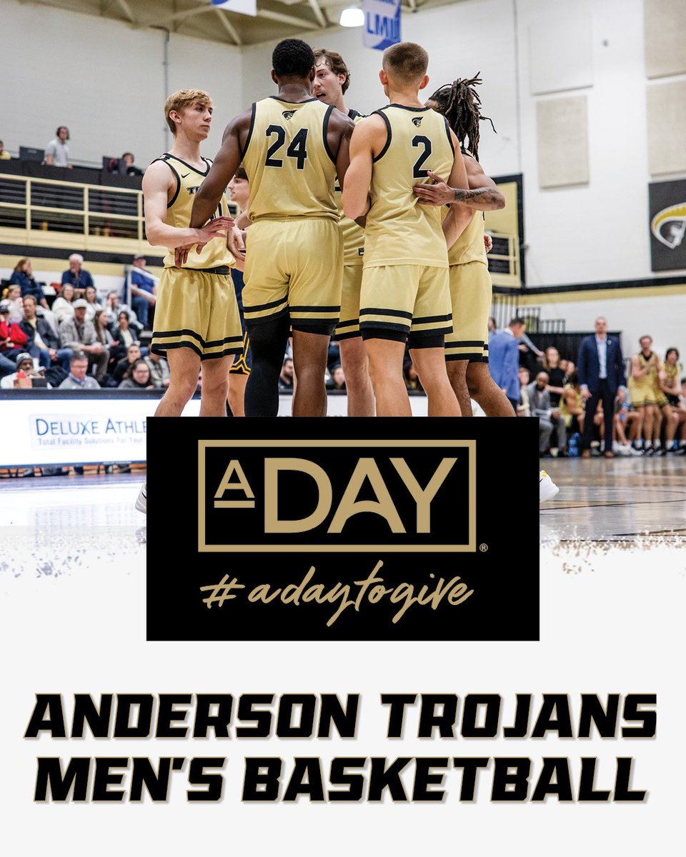 Anderson Men’s Basketball (@autrojansmbb) on Twitter photo Trojan family, please consider giving to our program today. A Day is a special day around here, and your belief in who we are means a lot. Every amount has impact. Thank you. Go Trojans! #ChargeOn <a href="/AUTrojans/">Anderson University Trojans</a>
andersonuniversity.edu/support-your-t… Trojan family, please consider giving to our program today. A Day is a special day around here, and your belief in who we are means a lot. Every amount has impact. Thank you. Go Trojans! #ChargeOn <a href="/AUTrojans/">Anderson University Trojans</a>
andersonuniversity.edu/support-your-t…
