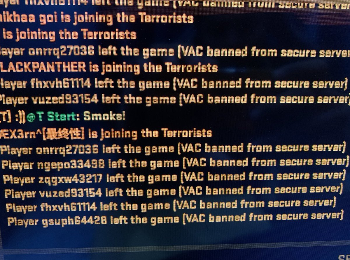 CS2Espanol's tweet photo. 🚨 CS2 ha empezado a banear a todos los Bots Farmers de los servidores de DM 🚫🤖
#VACnet #VAC3 #Bans https://t.co/QRvQHWbhHi