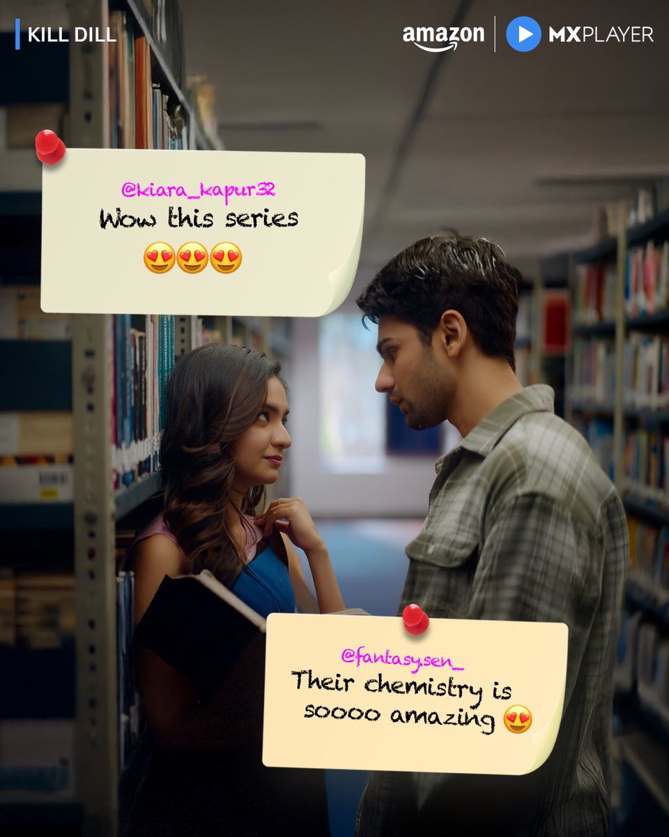 MXbyPrimeVideo's tweet photo. aaj samajh aaya ki sirf admin ka dill kill nahi hua hai π₯Ή
#KillDill streaming now on #AmazonMXPlayer for FREE!
@anushkasen_04 @pritkamani #SonyaaAyoddhya #ChetanDhawan @priyamvadakannt @EndemolShineIND #DeepakDhar #SunandaGupta https://t.co/TTRPtPXQyC