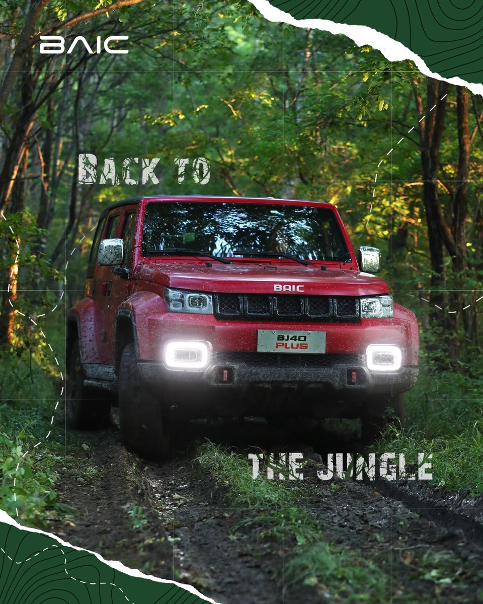 baicglobal's tweet photo. No terrain too tough, no adventure too bold. BJ40 PLUS takes on mountains, rivers, and the wild with unstoppable off-road power.
#BAIC #BAICENJOYRIDE #BJ40PLUS #offroad https://t.co/4GlQubyV6U