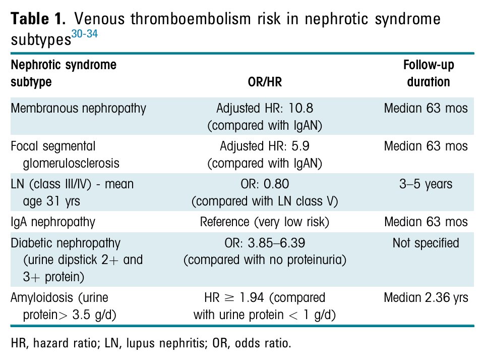 edgarvlermamd's tweet photo. Venous Thromboembolism Prevention in Nephrotic Syndrome: The Role of Aspirin, Vitamin K Antagonists, and Direct Oral Anticoagulants ca. 2025 from @KIReports @SaynaNorouzi @GlassockJ @kdjhaveri @AlJurdi @rahaai @ZohrehGh7 
#Nephpearls

👉 https://t.co/XNPY7JtPf7 https://t.co/Px1vwdjHIq