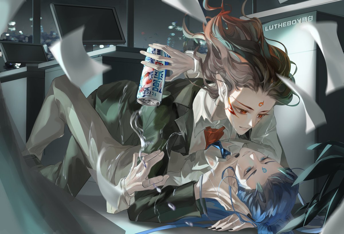 lutheboy's tweet image. 就这个双强爽 #nazha2 #oubin