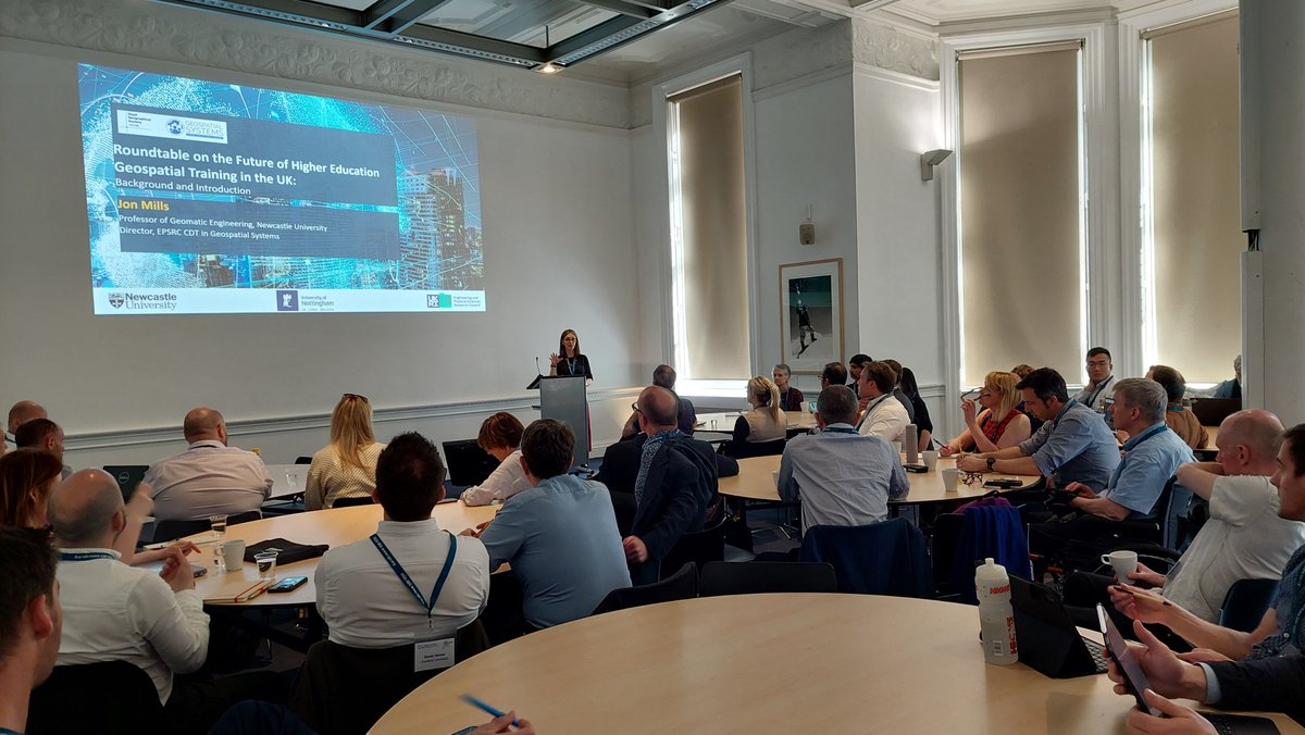 Geospatial Systems CDT (@geospatialcdt) on Twitter photo Today, we're at <a href="/RGS_IBG/">Royal Geographical Society (with IBG)</a> who are helping us host a roundtable event looking at the future of Higher Education Geospatial Training in the UK, with representatives from over 30 organisations from across Government, Education and Commercial. <a href="/EngineeringNCL/">Engineering at Newcastle</a> <a href="/UniofNewcastle/">Newcastle University</a> Today, we're at <a href="/RGS_IBG/">Royal Geographical Society (with IBG)</a> who are helping us host a roundtable event looking at the future of Higher Education Geospatial Training in the UK, with representatives from over 30 organisations from across Government, Education and Commercial. <a href="/EngineeringNCL/">Engineering at Newcastle</a> <a href="/UniofNewcastle/">Newcastle University</a>