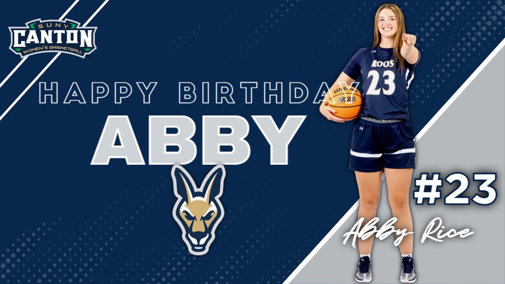 Help us wish sophomore Abby Rice a very happy birthday today! 🥳