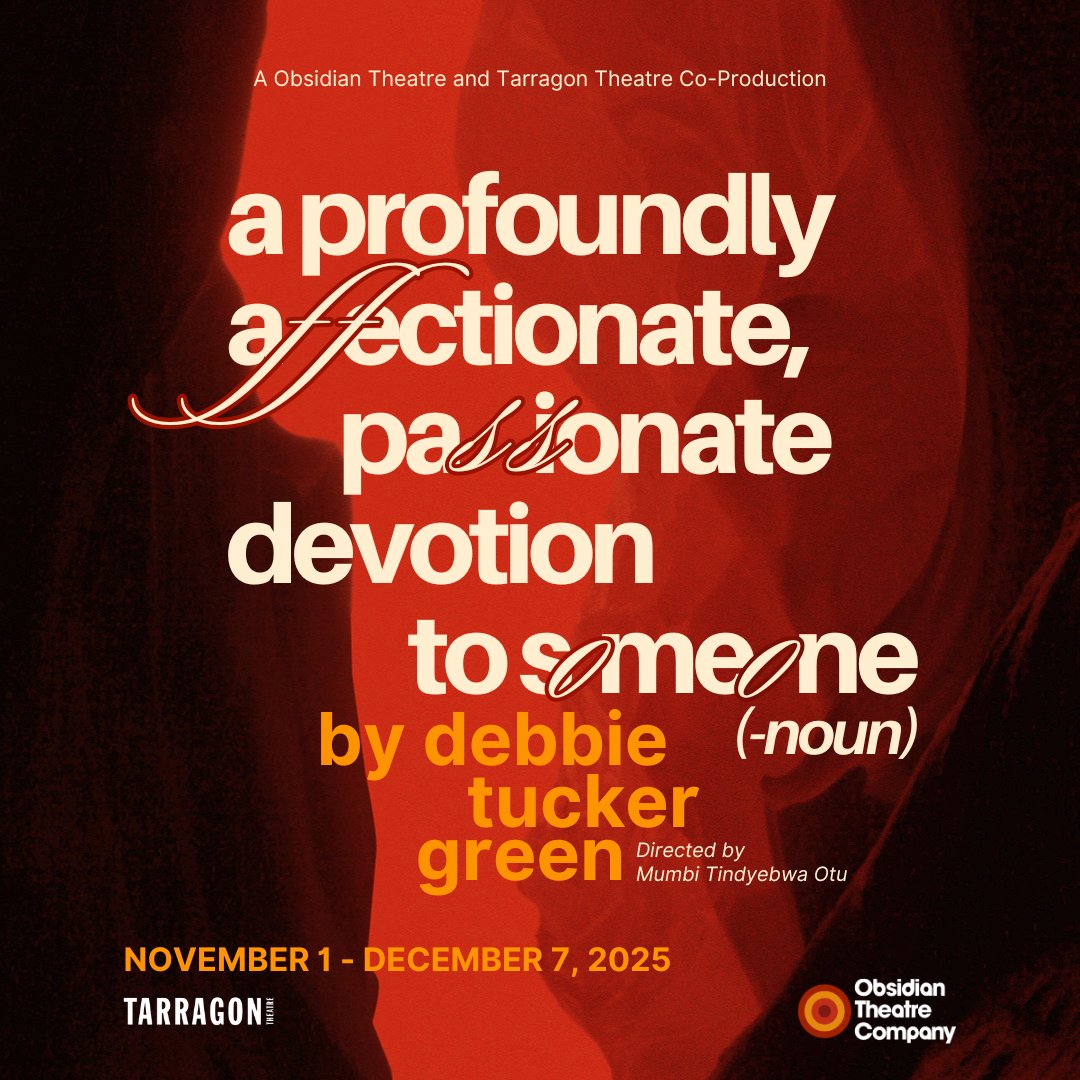 Obsidian Theatre (@obsidiantheatre) on Twitter photo Kicking off our 25/26 season: a bold, intimate exploration of love & desire by renowned UK writer debbie tucker green! 🎭
In co-production with <a href="/tarragontheatre/">Tarragon Theatre</a>, this Canadian Premiere is one you won’t forget. Learn more: obsidiantheatre.com/show/a-profoun…
✨ More to come! Kicking off our 25/26 season: a bold, intimate exploration of love & desire by renowned UK writer debbie tucker green! 🎭
In co-production with <a href="/tarragontheatre/">Tarragon Theatre</a>, this Canadian Premiere is one you won’t forget. Learn more: obsidiantheatre.com/show/a-profoun…
✨ More to come!