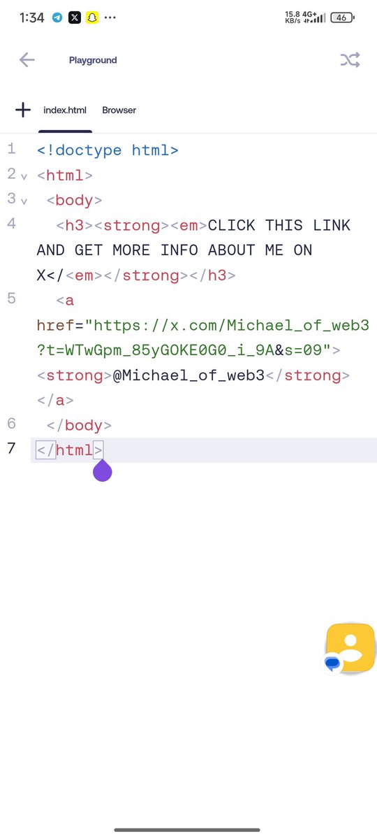 Michael_of_web3's tweet image. I was practicing today😎

#CodingChallenge