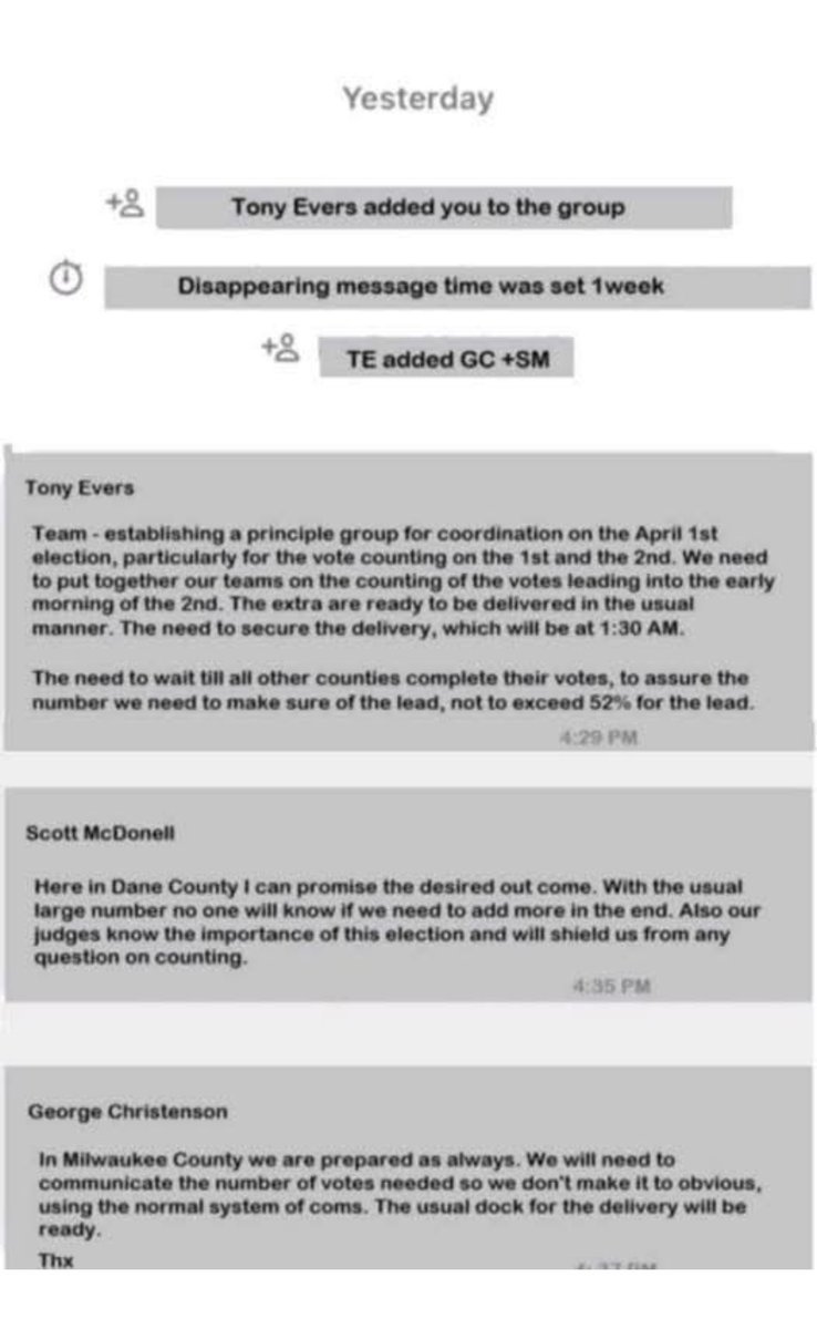 toddbuffington1's tweet image. Grand scale election fraud in the WI Supreme Ct Justice race!  This is what vote by mail, no ID and lax voting laws get you!  Convenient drops of 1000s of ballots in the middle of the night!