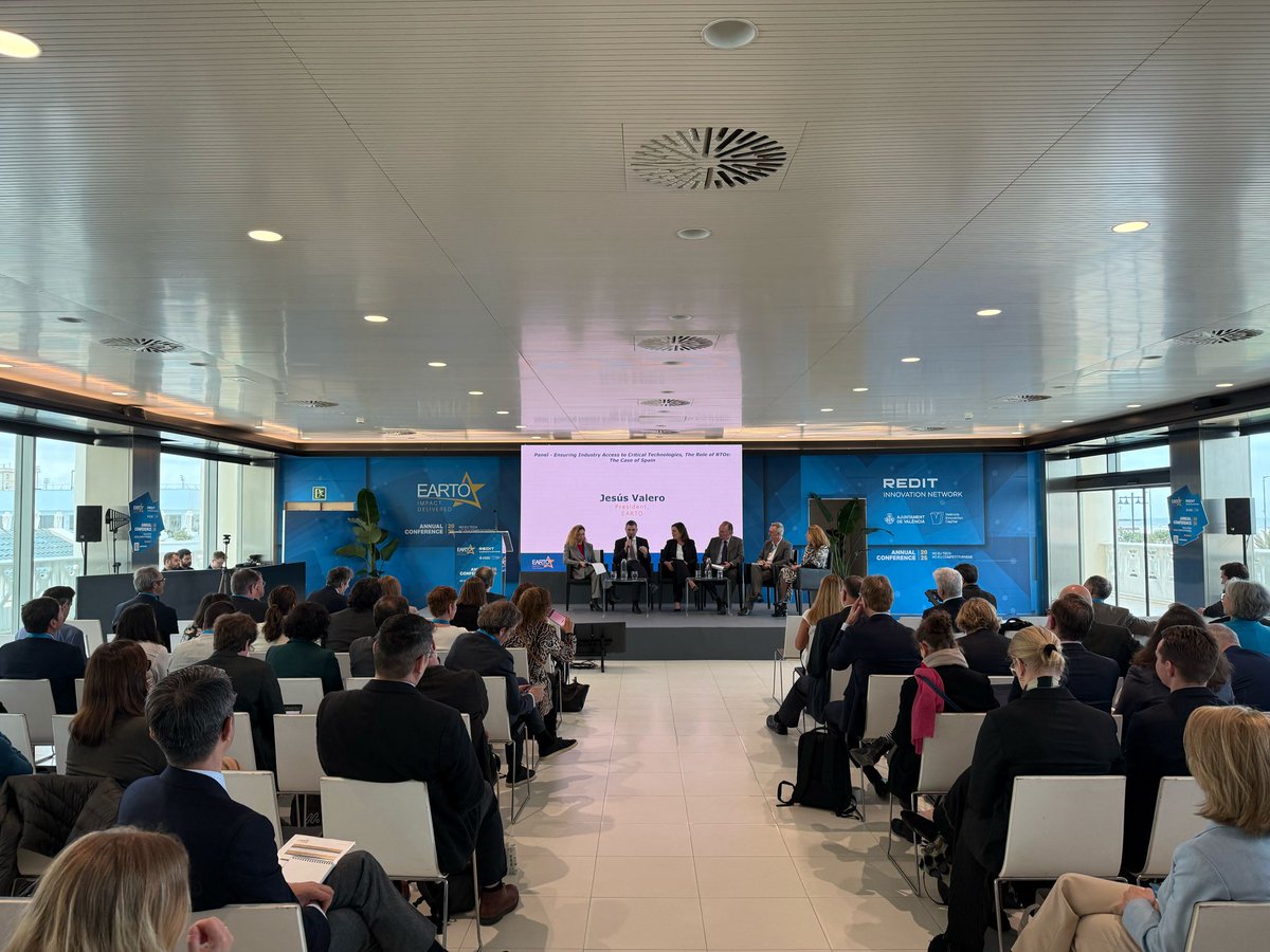 💡 At #EARTOAC2025, <a href="/ValeroJesusM/">Jesús Valero</a>, President of <a href="/EARTOBrussels/">EARTO</a> and CEO <a href="/tecnalia/">TECNALIA</a>, shares striking insights during our panel discussion.

#EARTOAC2025 #RTOs
