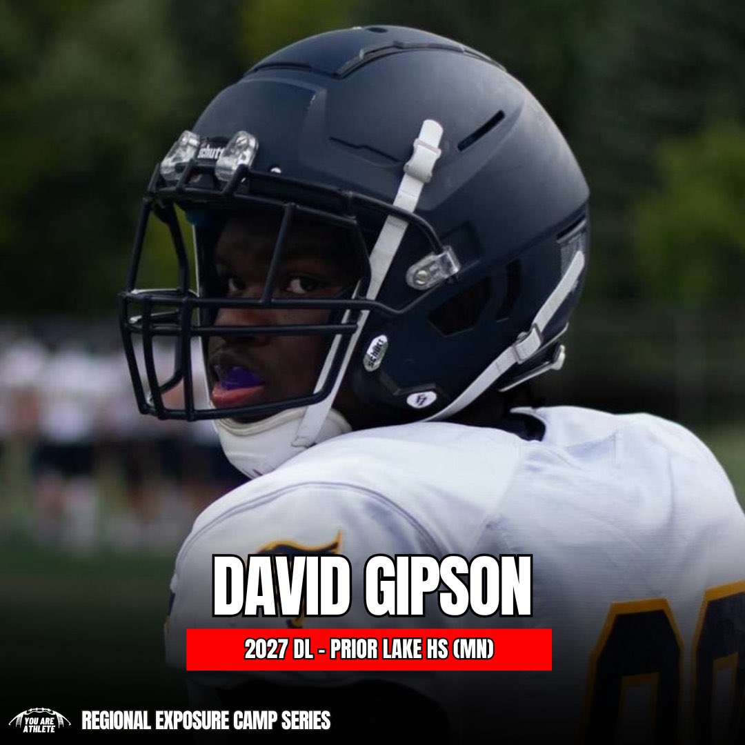 David Gipson 2027 (@davidgipsonn) on Twitter photo Ready to show off my skills April 19! <a href="/youareathlete/">You Are Athlete</a> <a href="/plhsfootball/">Prior Lake Football</a> <a href="/OJW_Scouting/">PrepRedzone Oliver</a> Ready to show off my skills April 19! <a href="/youareathlete/">You Are Athlete</a> <a href="/plhsfootball/">Prior Lake Football</a> <a href="/OJW_Scouting/">PrepRedzone Oliver</a>