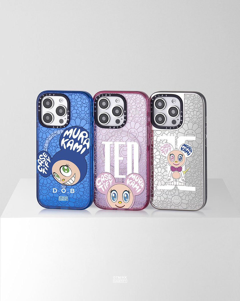 本コラボレーションは、CASETiFY iCONSコレクションの初めてのローンチ