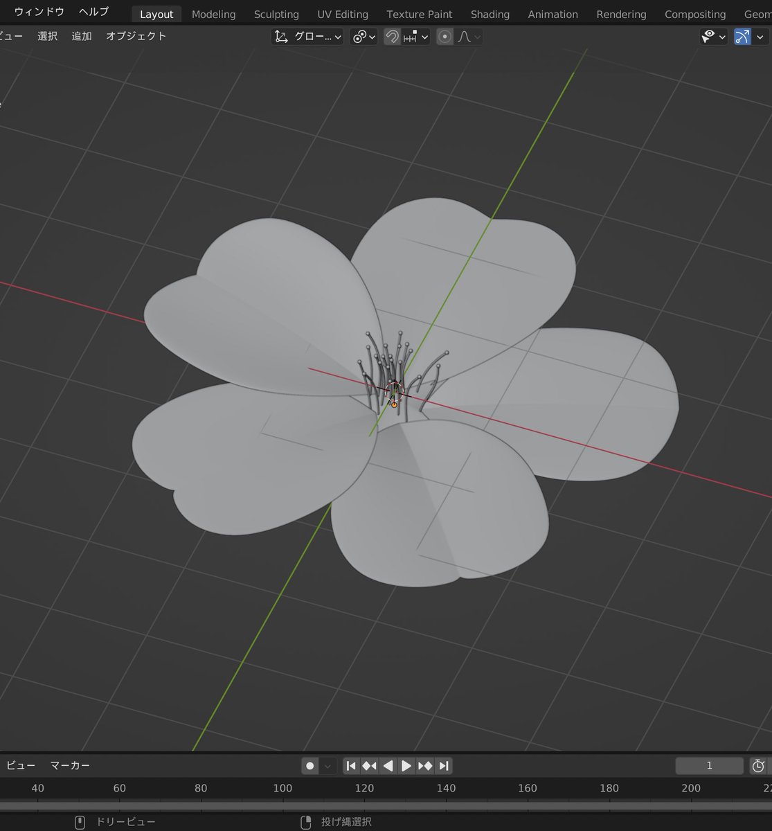 _Bpender's tweet photo. #Blender  wip🌸 https://t.co/gGvWyiJVpm