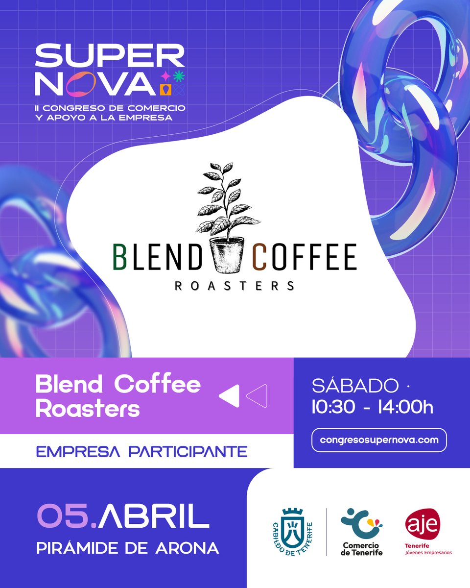 ⭐ Descubre a más empresas que forman parte de la segunda edición de Supernova.

Consulta el programa de actividades en nuestra web y prepárate para una experiencia única.
¡Nos vemos en el congreso!

🎟️ Consigue tu entrada aquí: congresosupernova.com