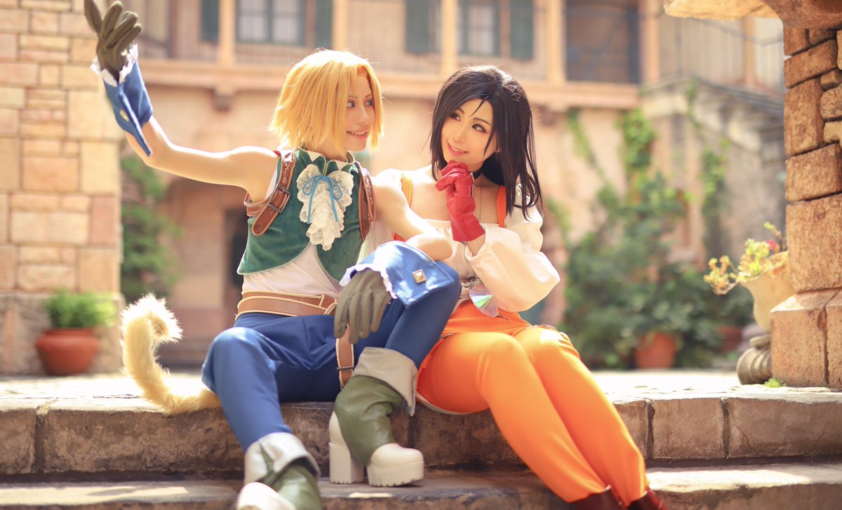 ma_san_YP's tweet image. FF9がアツいので遥か昔の写真を再掲ウォオオッ