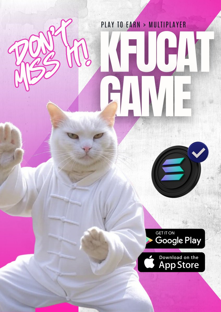 Kungfu Cat: Play the Game, Master the 
Moves! 🐾 Action-Packed Fun with Real Rewards! 

#solana #crypto #playtoearn #p2e #multiplayer