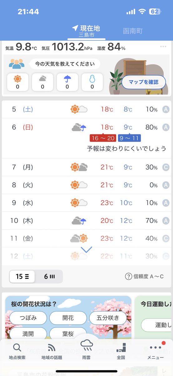 日曜日の天気、、、
う〜ん🤔💦
久々にソロで動けそうだったけど乗れないのか😱