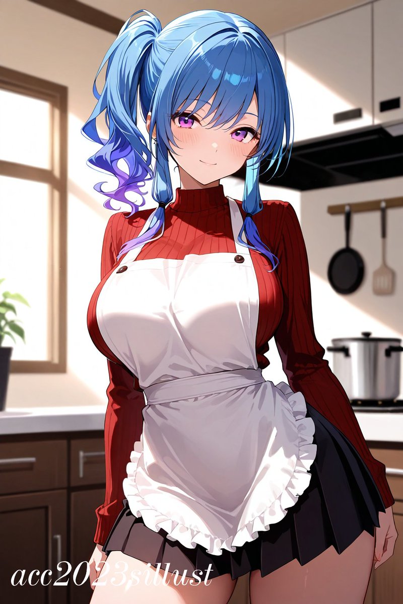 acc2023sillust's tweet photo. I think it would be great if AzurLane's St.Louis were given costume options like this.
#AIart #AIphoto #AIgirl #AzurLane #碧蓝航线 #StLouis #圣路易斯 #アズレン #セントルイス #KitchenWear #CasualWear #acc2023sgazouS https://t.co/svTI4R42SH