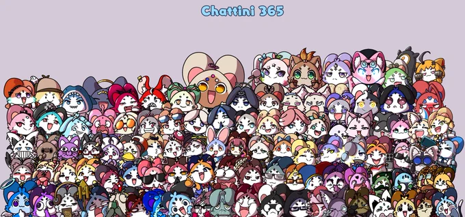 Day 100 of Chattini 365#ioarts 