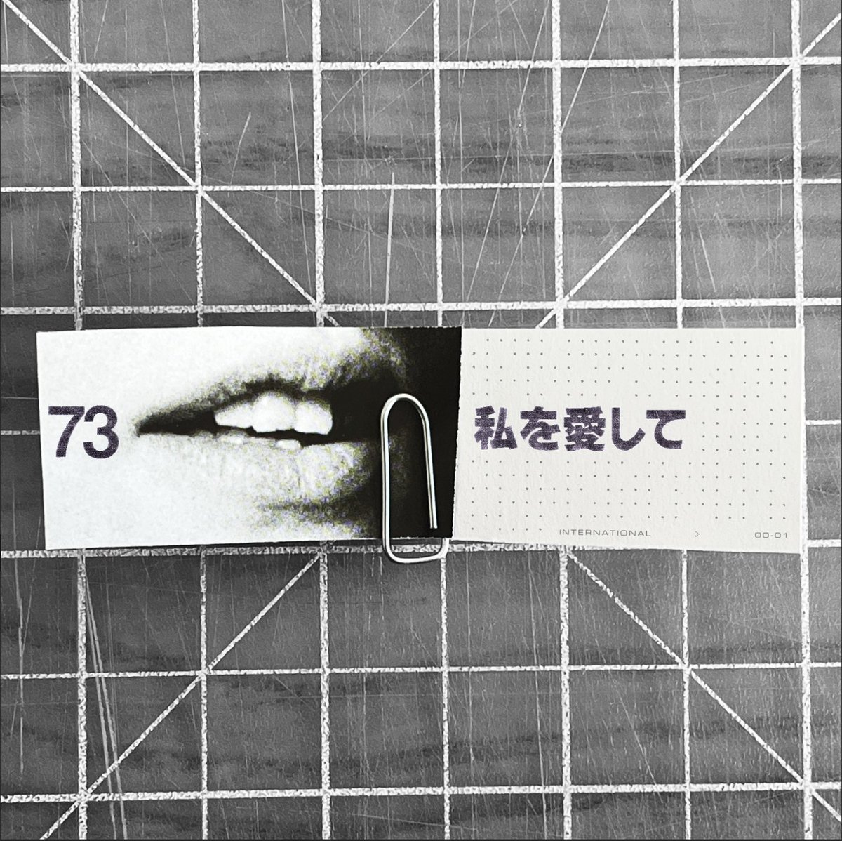 73 Helvetica paperclip artwork