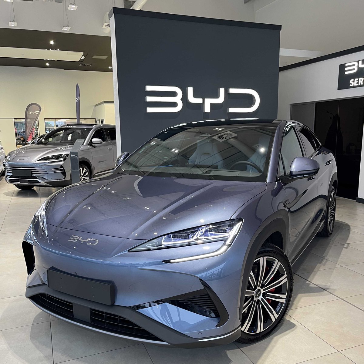 The SEALION 7 has arrived and it's waiting for you! We have models in the showroom to view and models to test drive too! You can book via the link or just pop in! 

🎟️👉 ecs.page.link/BZ269

#BYD #BYDSEALION7 #Swansway
