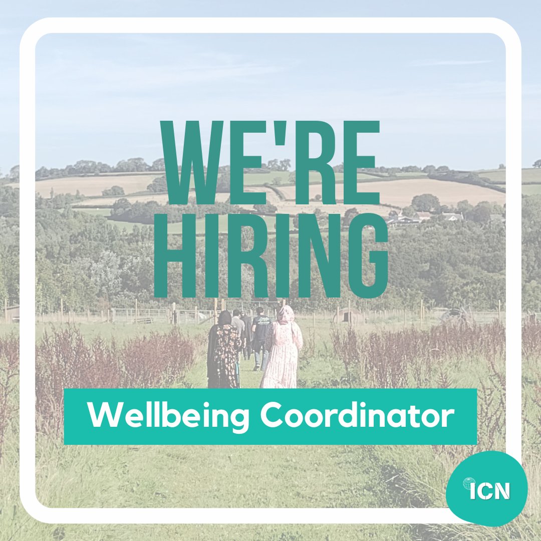 We're advertising for a Wellbeing Coordinator!
Check out icn.org.uk/job/wellbeing-… for the full JD and application form.

This couldn't come at a more important time and we are so grateful for all those who have contributed to developing and fundraising for this position.
