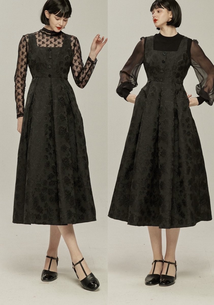トゥエンティーズ　ワンピース　xs 4月5日(土)新作販売開始 《スタンディングオベーション》Dress / Black
