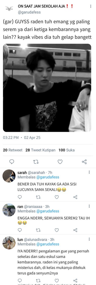 athiverse's tweet photo. Pura-Pura Galak
— Empat Serangkai the Series

"Buat Raden, muka lo itu lebih cocok buat iklan popok bayi dibanding iklan rokok!" -Hardi 

Nct Dream 00line ft doyoung few tweets au https://t.co/tOh1DUerze