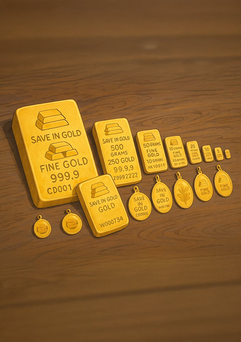 SaveInGoldUAE's tweet photo. "Saving in Gold, ✨"

Treasures aren’t just gold—they’re moments that shine forever. Here’s to holding on to what truly matters, Ghibli-style. 💛

#SavingInGold #Ghibli #Ghiblistyle #GhibliVibes #GoldenMoments https://t.co/KTz1GQwraa