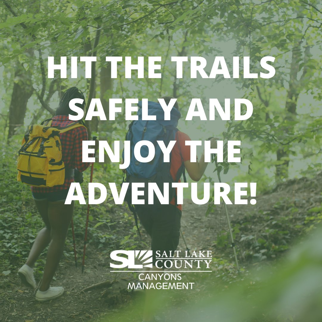 SLCoRegionalDev's tweet image. 🌲🏞️ Spring is here, but Utah's version can still surprise us with snow! If you're hitting the trails in our beautiful canyons, keep these tips in mind. Happy hiking!

#SpringHiking #CanyonsManagement #UtahTrails #OutdoorAdventure