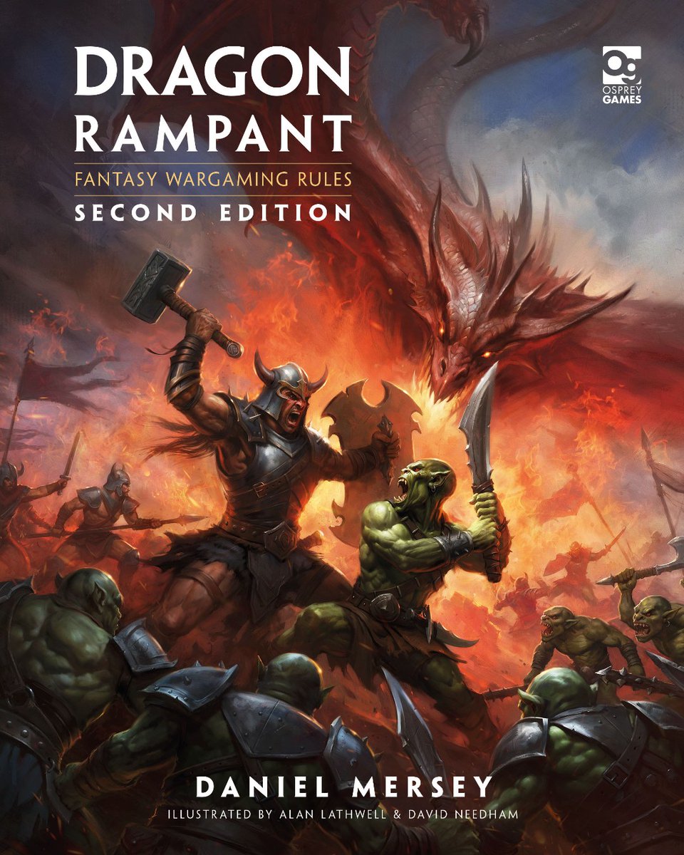 Our fan-favourite fantasy large skirmish wargame is back, bigger and better than ever. We couldn't be prouder to announce...

🔥🔥 DRAGON RAMPANT: SECOND EDITION

Coming October.

FIND OUT MORE: bit.ly/4jdXx14