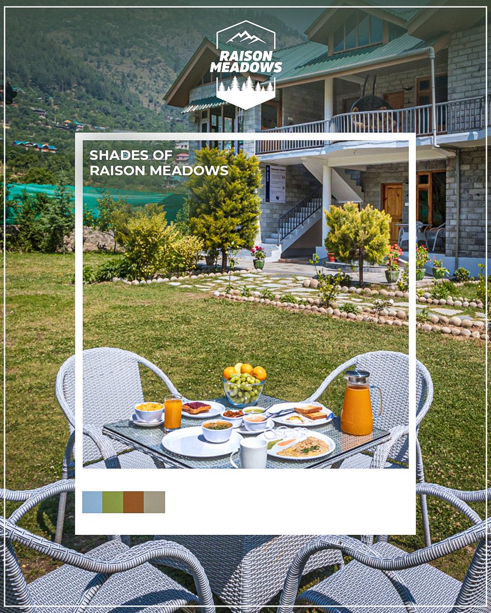 raisonmeadows's tweet photo. Wander through the many shades of Raison Meadows — where nature paints its own masterpiece. 🍃🌸 Every corner is a new hue of peace, beauty, and serenity. 

#PetFriendlyStay #TravelWithPets #FurryFriendGetaway #RaisonMeadows #PawsAndRelax #PetVacation #Raisonmeadows #Manali https://t.co/QlX53lkGYU