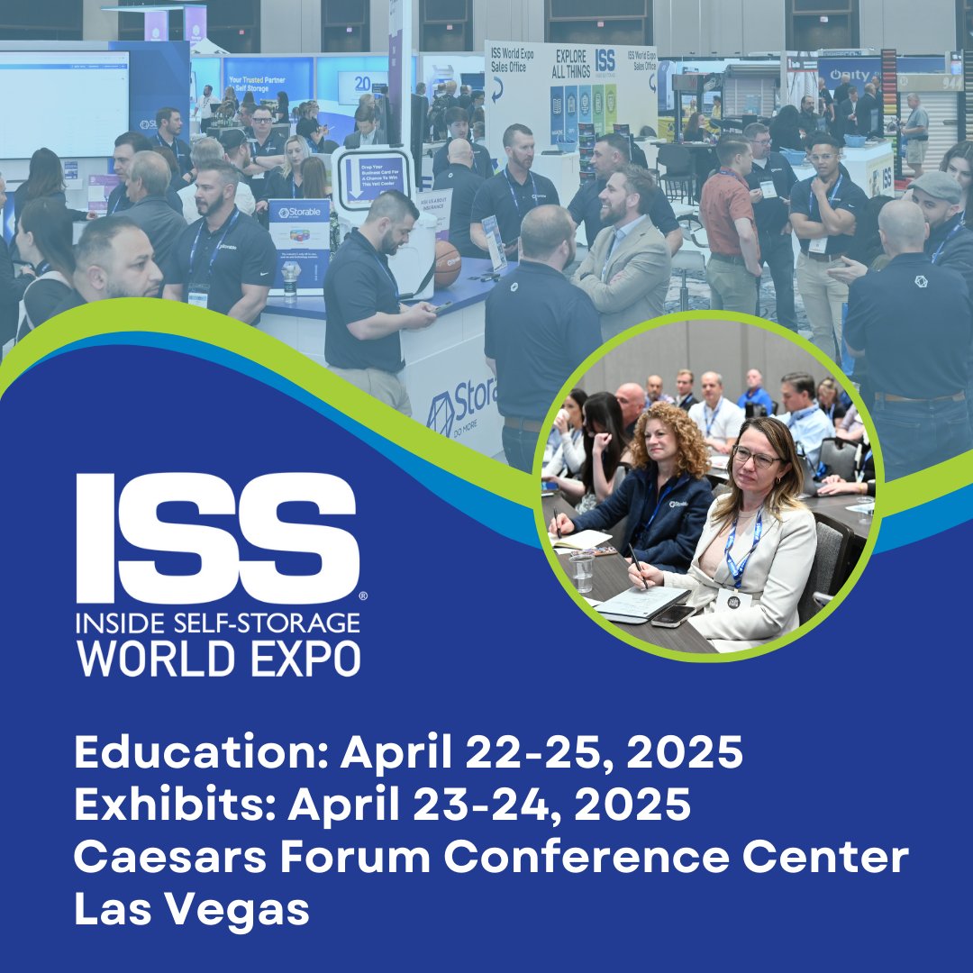 #issworldexpo invites you to Las Vegas, April 22-25, to get the resources and education you need to build, manage and grow your #selfstorage operation. TSSA members receive $30 off an Expo, Seminar or All-Access Package: utm.io/uidxu
