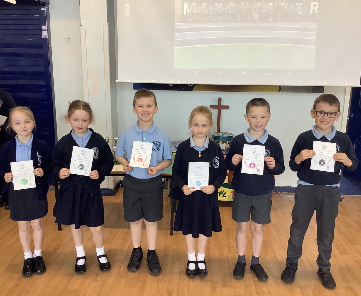 Well done to our Y3 Intra School Sport '3 spring jump challenge' challenge award winners! #Determination #Honesty #Passion #Respect #SelfBelief #Teamwork