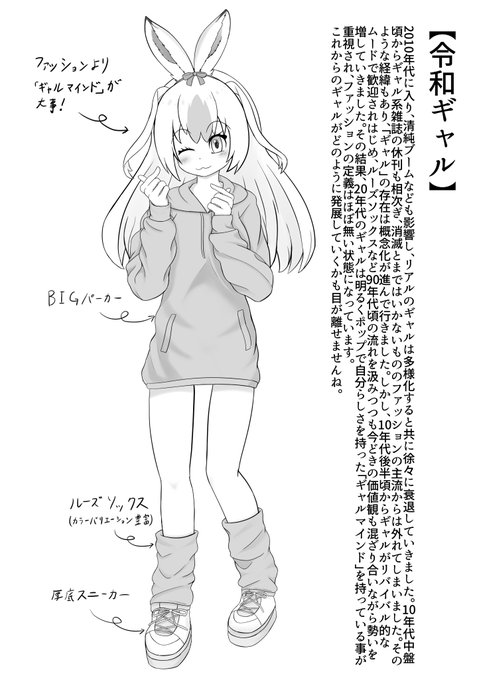 令和ギャルカンジキウサギちゃん 
