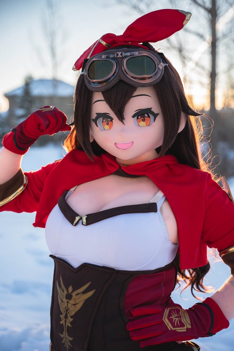 Amber

Cosplayer: <a href="/MephD_Kig/">Meph</a> 
Mask: <a href="/ChrisAndMeph/">Chris and Meph</a> 

#genshinimpact #kigurumi #cosplay #着ぐるみ